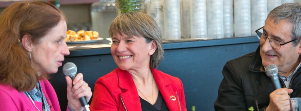 Carole Le Bechec à la table ronde